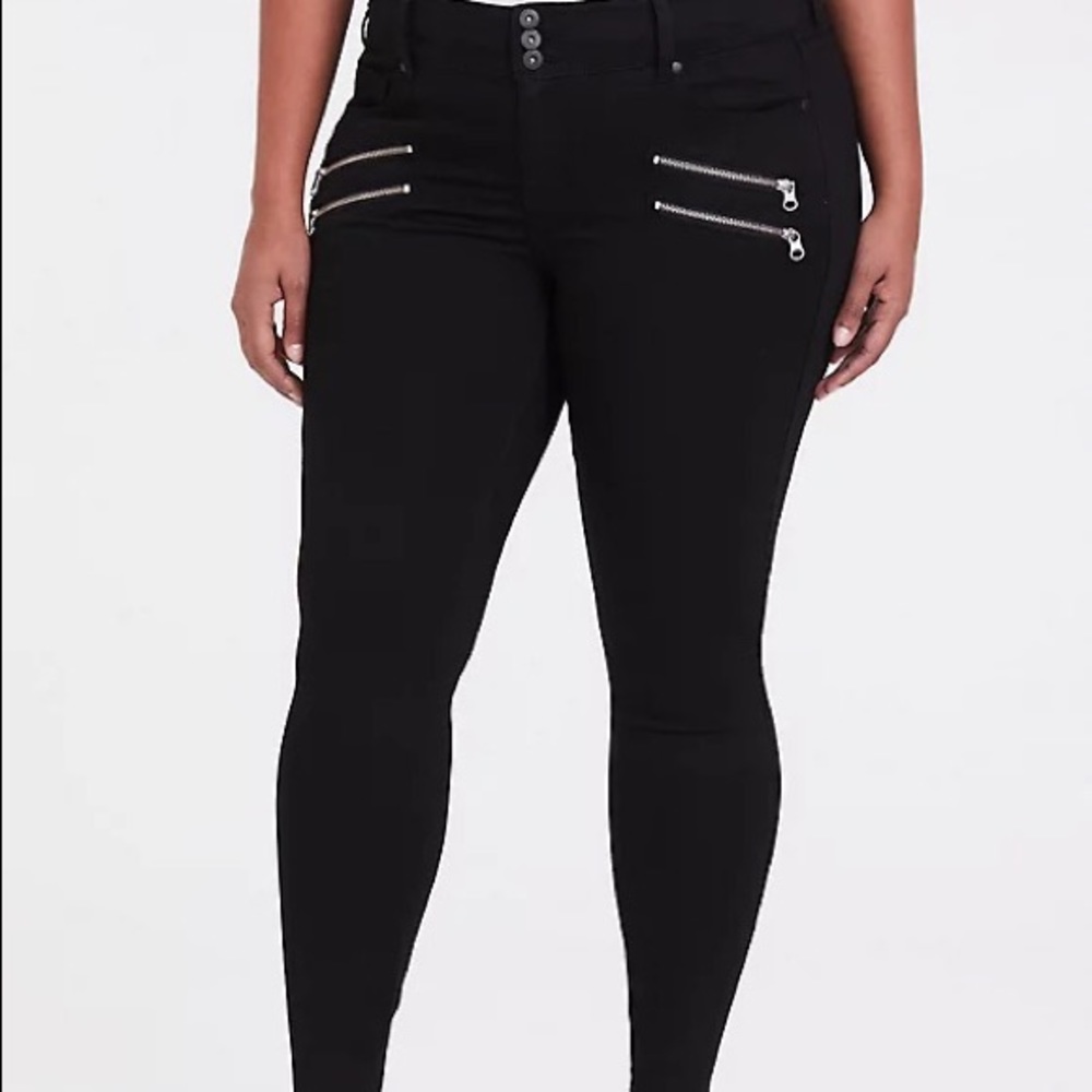 Torrid Zip Jeggings 13742935
